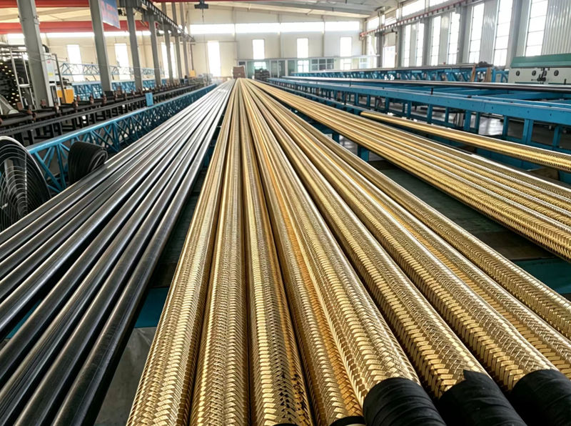 Hengshui Zhehan Rubber & Plastic Products Co., Ltd.: Tuotantokapasiteetin päivitys mukautetun korkeapainepunotun hydrauliletkun